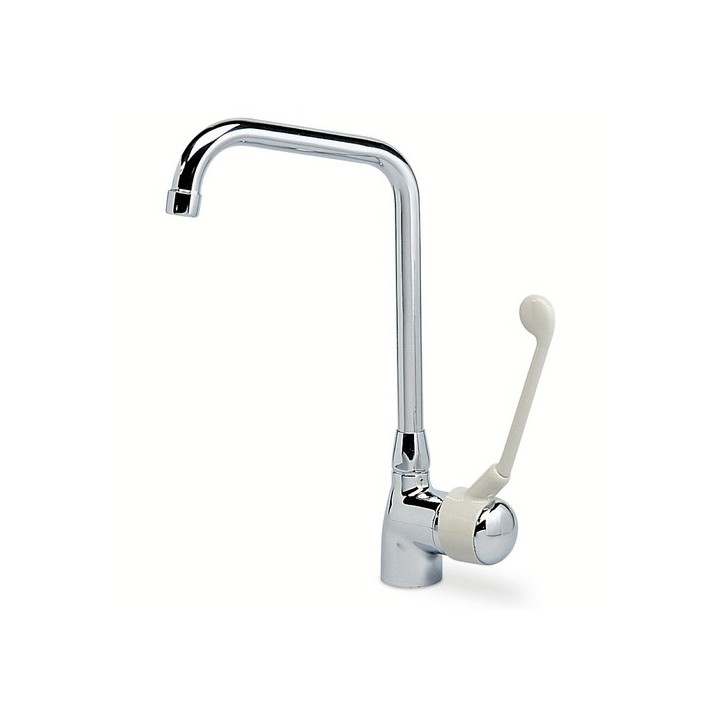 MONOCOMANDO PESANTE 340 MM C/LEVA ANTIURTO Cromo