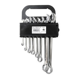 SERIE 8 CHIAVI COMBINATE MIRROR 8/19 MM CR VAN