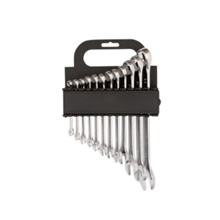 SERIE 12 CHIAVI COMBINATE MIRROR 6/22 MM CR VAN