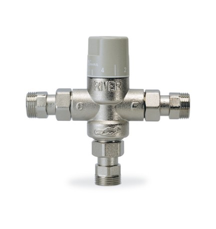MISCELATORE TERMOSTATICO ANTISCOTTATURA MINIECO 3/4"