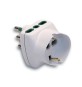 FME 87.240 BL ADATTATATORE 16A 2P+T 2 BIPAS SCHUKO