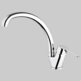 MONOCOMANDO LAVELLO CON BOCCA ALTA P3 - Cromo