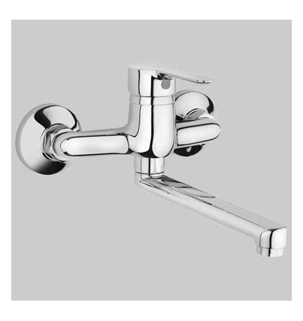 MONOCOMANDO LAVELLO A PARETE P3 - Cromo