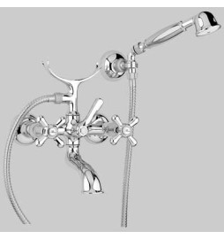 GRUPPO VASCA ESTERNO LIBERTY - Cromo