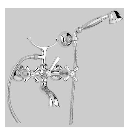 GRUPPO VASCA ESTERNO LIBERTY - Cromo