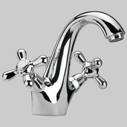 MONOBLOCCO LAVABO LIBERTY - Cromo