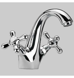 MONOBLOCCO LAVABO LIBERTY - Cromo