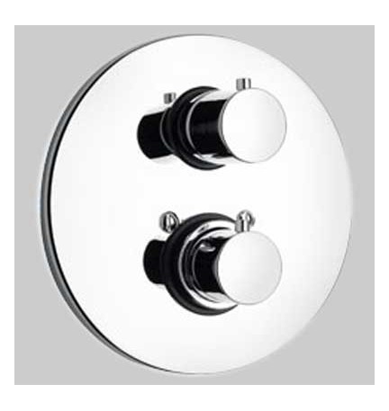 MONOCOMANDO DOCCIA INCASSO TERMOSTATICO DISCO - Cromo