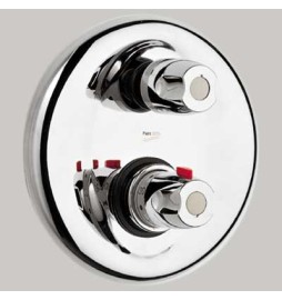 MONOCOMANDO DOCCIA INCASSO TERMOSTATICO 2T - Cromo