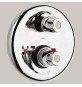 MONOCOMANDO DOCCIA INCASSO TERMOSTATICO 2T - Cromo