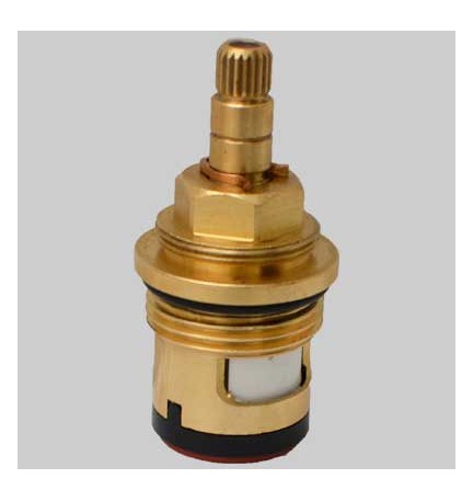 VITONE PER TERMOSTATICO DOCCIA INCASSO DISCO 2T - Ceramico 3/4 90° H 25,1