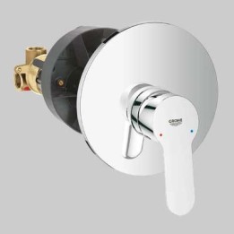 MONOCOMANDO DOCCIA INCASSO BAUEDGE - Cromo
