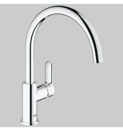 MONOCOMANDO LAVELLO BOCCA ALTA BAUEDGE - Cromo