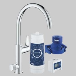 KIT STARTER MISCELATORE CON SISTEMA DI FILTRAZIONE BLUE PURE BAUCURVE - Kit completo