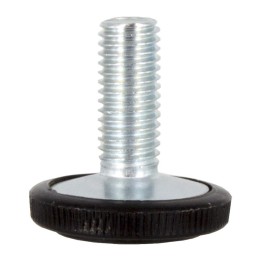 PIEDINO REGOLABILE ACCIAIO MA8 X D 30 MM