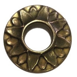 ROSONE DI RICAMBIO PER RUBINETTI ARTISTICI MOD. STELLA Giallo 1/2"