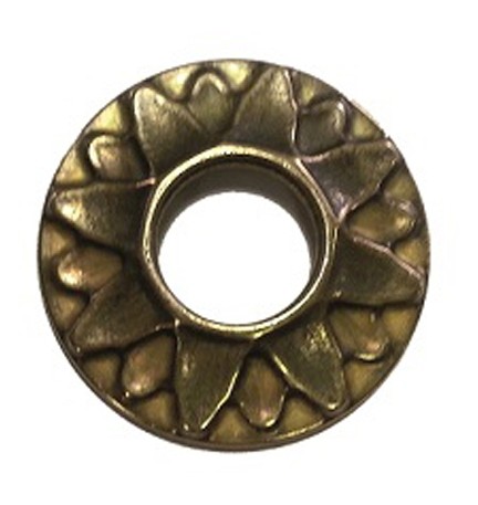 ROSONE DI RICAMBIO PER RUBINETTI ARTISTICI MOD. STELLA Giallo 1/2"