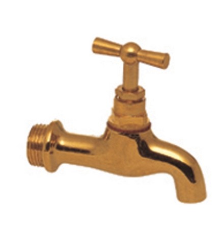RUBINETTO CURVO NORMALE 1/2"