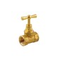 VALVOLA CON APERTURA RUBINETTO CON VITONE 3/4"