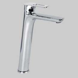 MONOCOMANDO LAVABO ALTO LEVA APERTA SERIE 4 - Cromo
