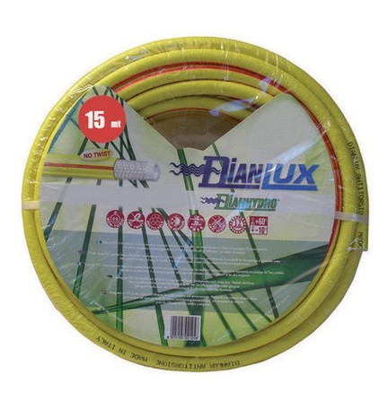 TUBO DA GIARDINO GIALLO DIANLUX MT 15 1/2"