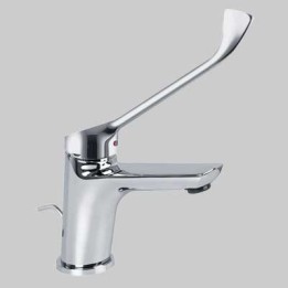 MONOCOMANDO LAVABO LEVA CLINICA SERIE 4 - Cromo