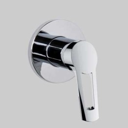 MONOCOMANDO DOCCIA INCASSO LEVA APERTA SERIE 4 - Cromo