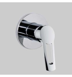 MONOCOMANDO DOCCIA INCASSO LEVA APERTA SERIE 4 - Cromo