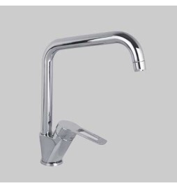 MONOCOMANDO LAVELLO BOCCA ALTA LEVA APERTA SERIE 4 - Cromo