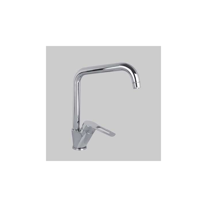 MONOCOMANDO LAVELLO BOCCA ALTA LEVA APERTA SERIE 4 - Cromo