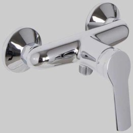MONOCOMANDO DOCCIA ESTERNO LEVA CHIUSA SERIE 4 - Cromo