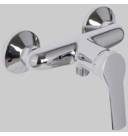 MONOCOMANDO DOCCIA ESTERNO LEVA CHIUSA SERIE 4 - Cromo