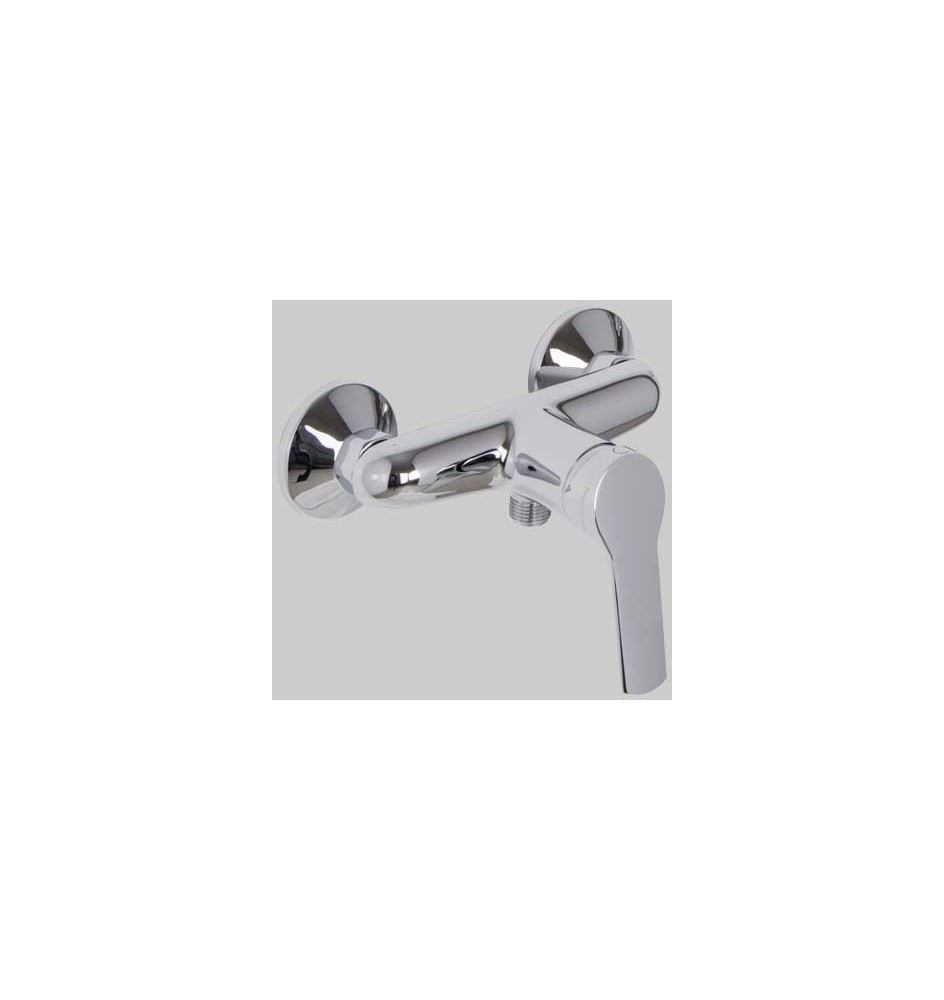 MONOCOMANDO DOCCIA ESTERNO LEVA CHIUSA SERIE 4 - Cromo