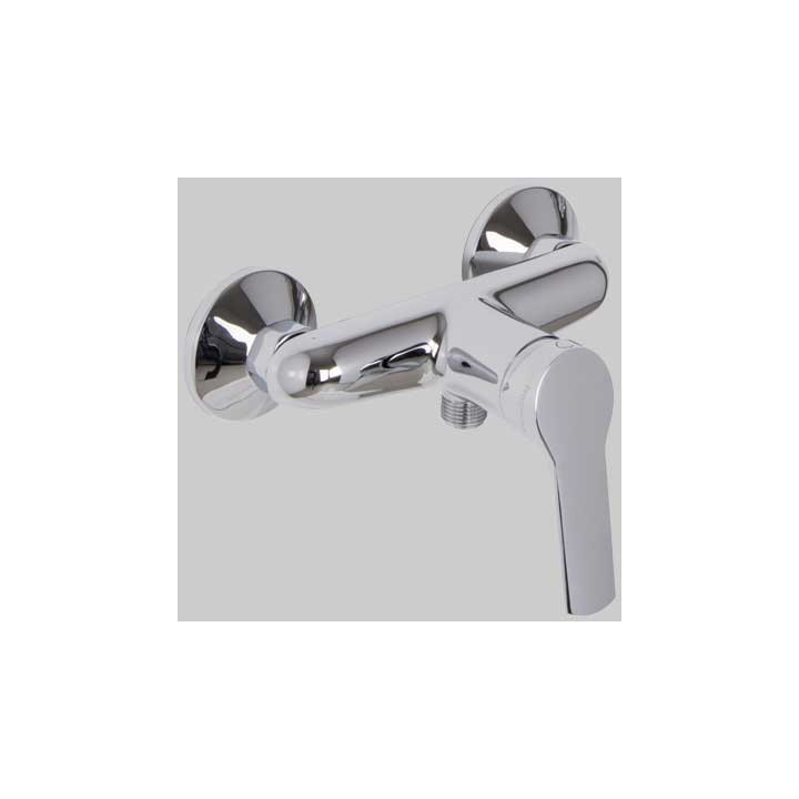 MONOCOMANDO DOCCIA ESTERNO LEVA CHIUSA SERIE 4 - Cromo