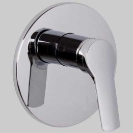 MONOCOMANDO DOCCIA INCASSO LEVA CHIUSA SERIE 4 - Cromo