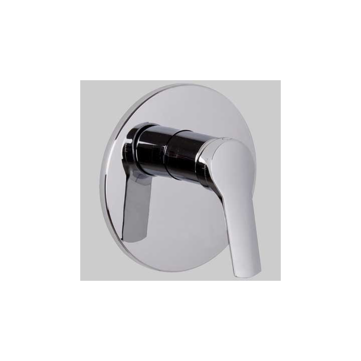 MONOCOMANDO DOCCIA INCASSO LEVA CHIUSA SERIE 4 - Cromo