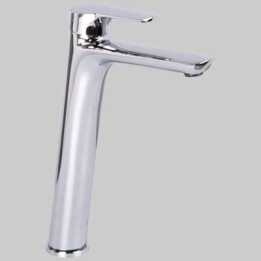 MONOCOMANDO LAVABO ALTO LEVA CHIUSA SERIE 4 - Cromo