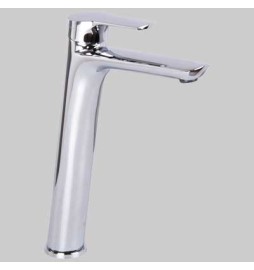 MONOCOMANDO LAVABO ALTO LEVA CHIUSA SERIE 4 - Cromo