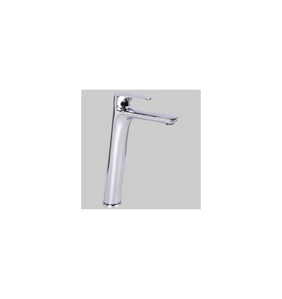 MONOCOMANDO LAVABO ALTO LEVA CHIUSA SERIE 4 - Cromo