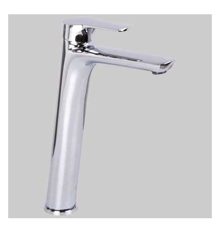 MONOCOMANDO LAVABO ALTO LEVA CHIUSA SERIE 4 - Cromo