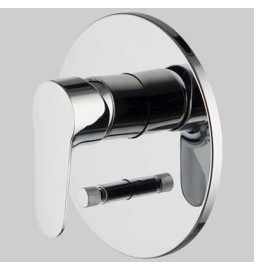 MONOCOMANDO DOCCIA INCASSO CON DEVIATORE SERIE 22 - Cromo