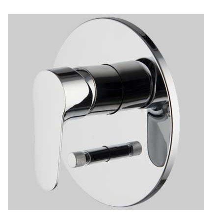 MONOCOMANDO DOCCIA INCASSO CON DEVIATORE SERIE 22 - Cromo