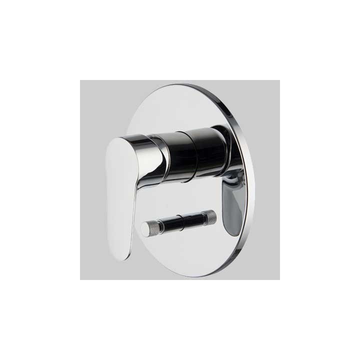MONOCOMANDO DOCCIA INCASSO CON DEVIATORE SERIE 22 - Cromo