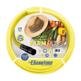 TUBO DA GIARDINO ANTITORS. 5 STRATI "FARM PLUS" Mt 15 - 5/8"