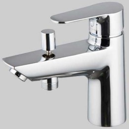 MONOCOMANDO VASCA MONOFORO CON DEVIATORE SERIE 22 - Cromo