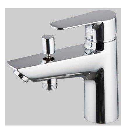 MONOCOMANDO VASCA MONOFORO CON DEVIATORE SERIE 22 - Cromo