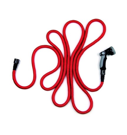 TUBO DA GIARDINO BAMBOO ESTENSIBILE Rosso - Mt 2,5-7,5