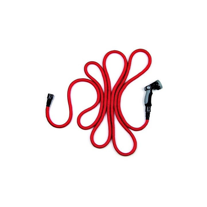 TUBO DA GIARDINO BAMBOO ESTENSIBILE Rosso - Mt 5-15