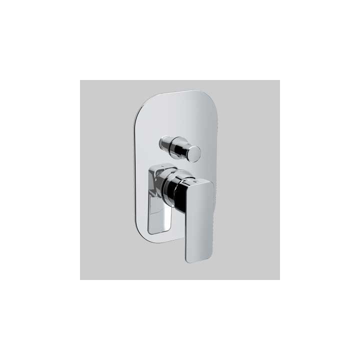MONOCOMANDO DOCCIA INCASSO CON DEVIATORE TONO - Cromo