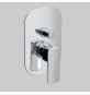 MONOCOMANDO DOCCIA INCASSO CON DEVIATORE TONO - Cromo